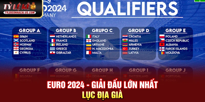 EURO 2024 - Hành Trình Tìm Kiếm Nhà Vô Địch Châu Âu 32 Euro 2024 - Giải đấu lớn nhất lục địa già