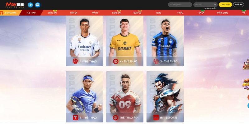 Top Các Trang Web Cá Độ Bóng Đá Đáng Tin Cậy Cho Bet Thủ 3 MAY88 - Web cá độ bóng đá được ưa chuộng nhất